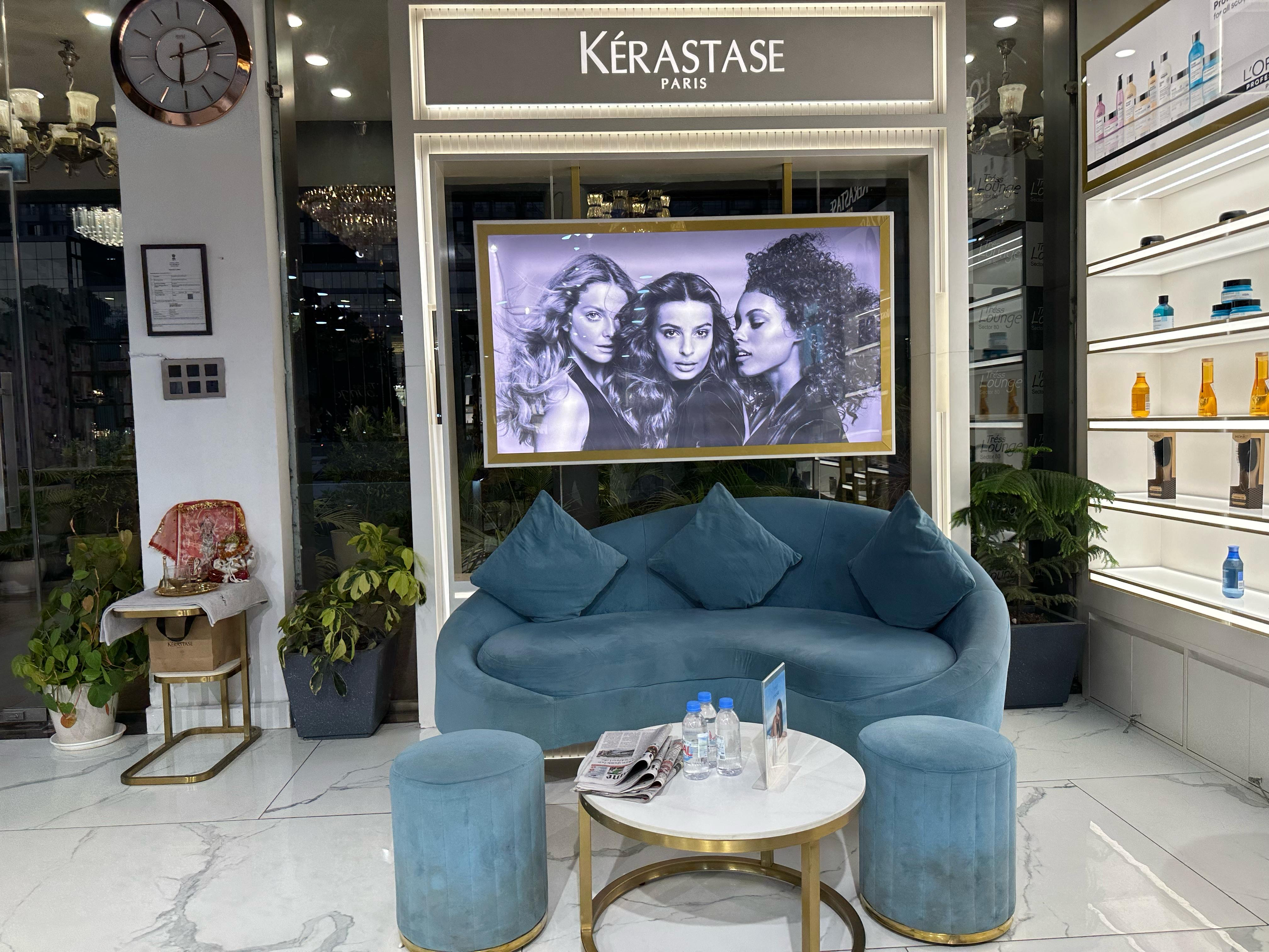 Comfortable Tress Lounge waiting area